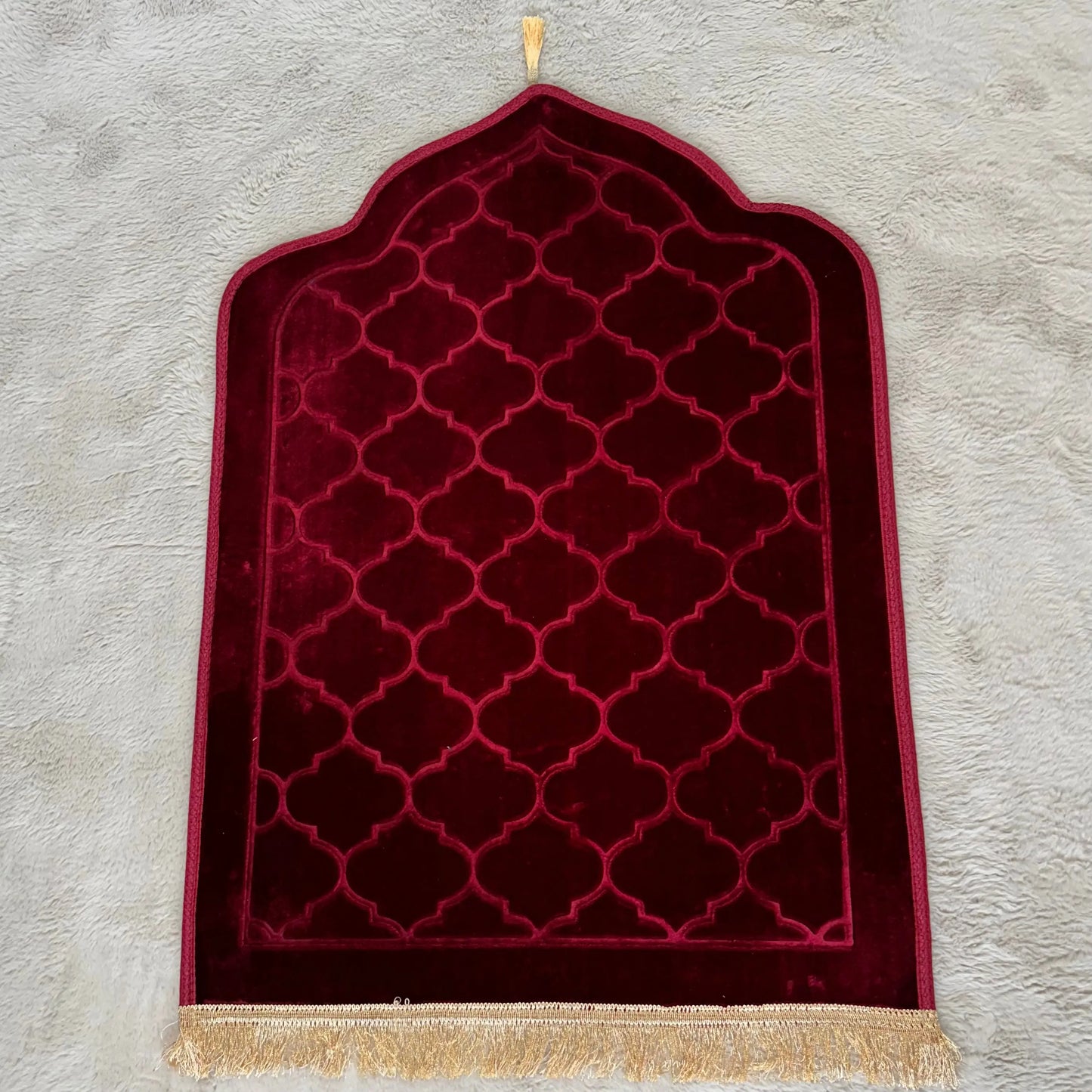 Coffret tapis de prière épais en dome et tasbih My Sweety Creation