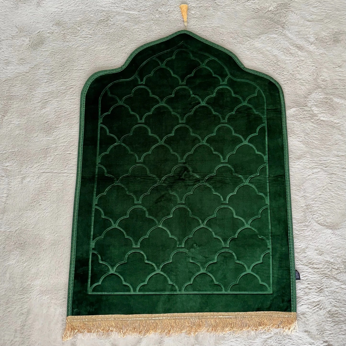 Coffret tapis de prière épais en dome et tasbih My Sweety Creation