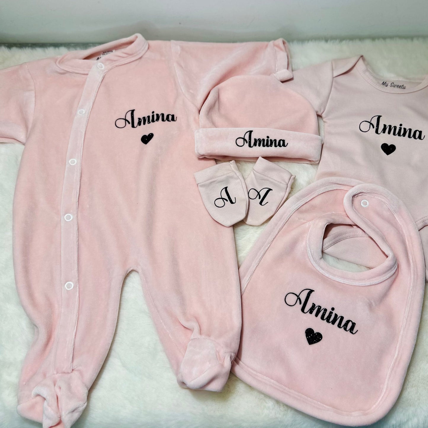 Coffret cocooning douillet velours - 5 Pièces - My Sweety Creation