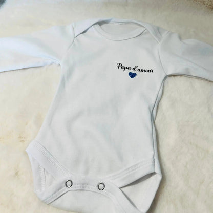 Body personnalisé d'amour - My Sweety Creation