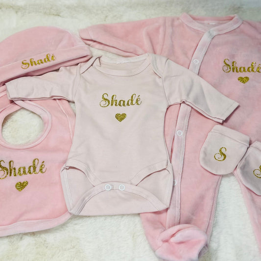 Coffret cocooning douillet velours - 5 Pièces - My Sweety Creation