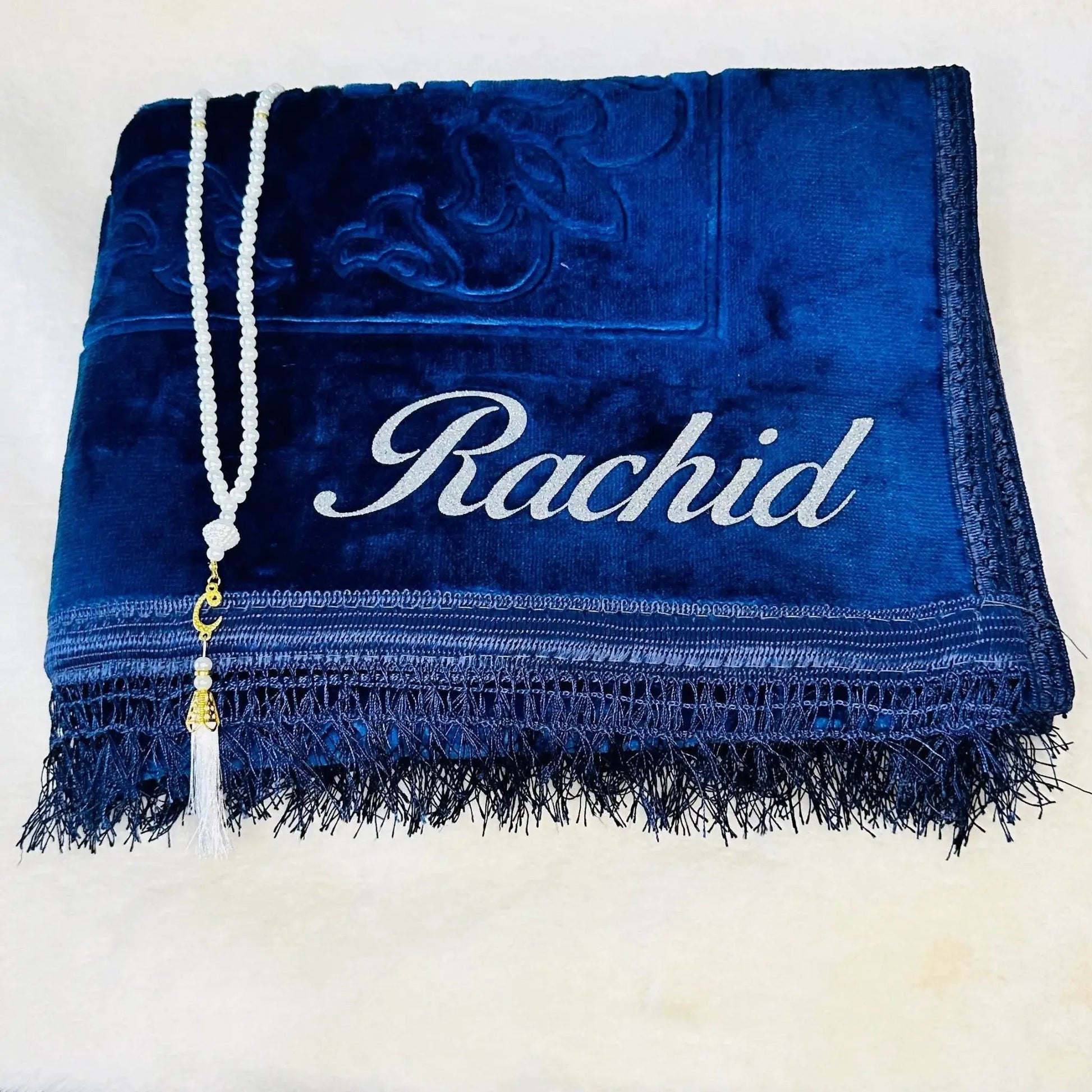 Coffret tapis de prière épais et tasbih - My Sweety Creation
