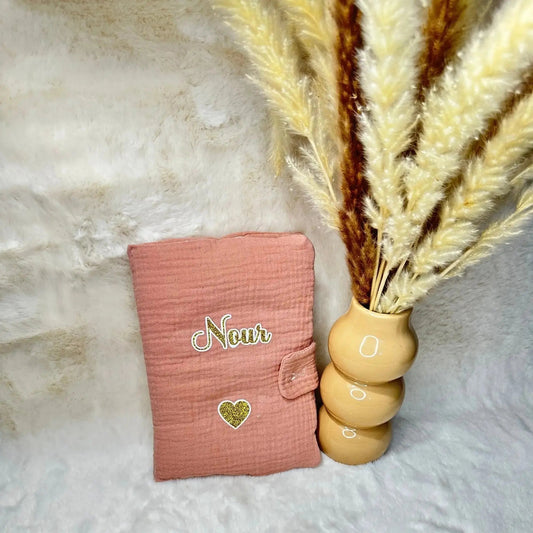Protège carnet de sante personnalisé - My Sweety Creation