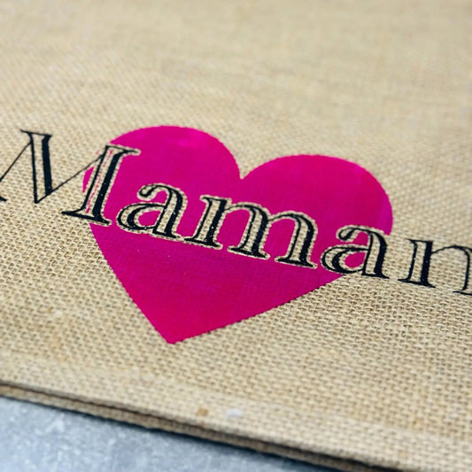 Sac en jute d’amour - My Sweety Creation